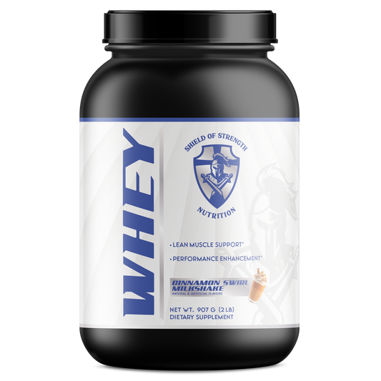 Whey Cinnamon Swirl Milkshake